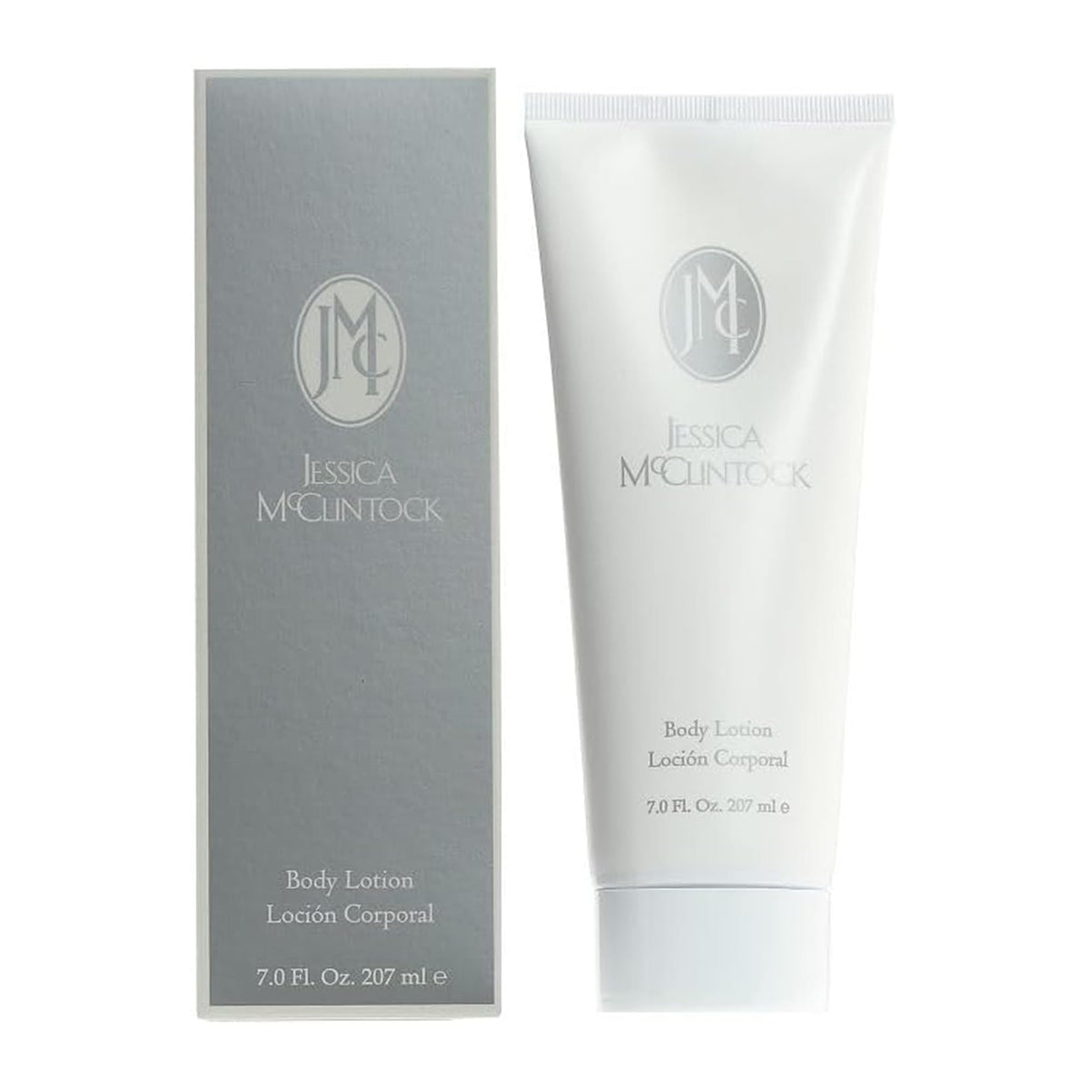 Jessica McClintock front bottle displaying elegant packaging and hydration benefits