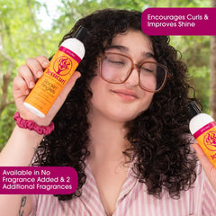 Jessicurl used on defined curls in natural light showing soft shine
