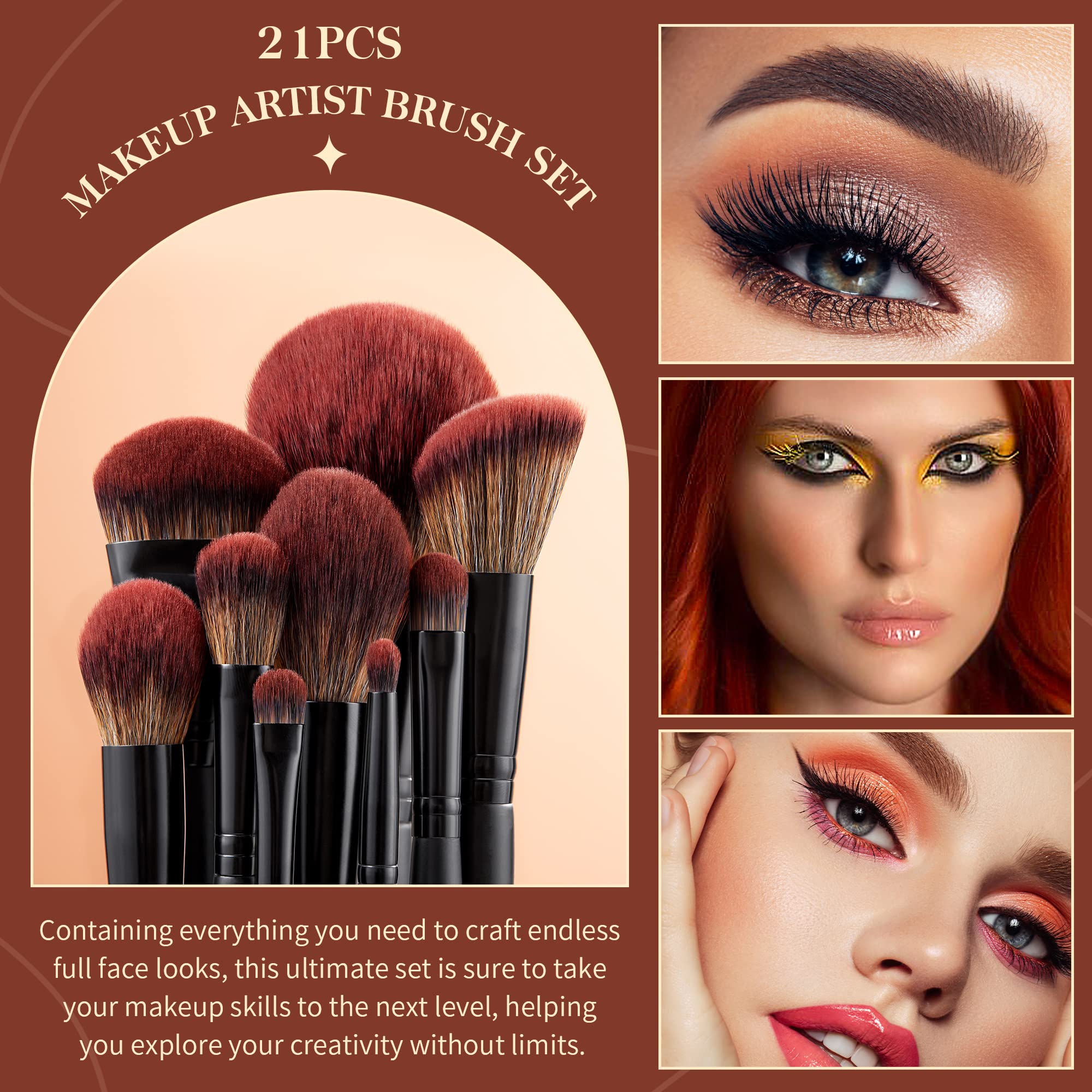 Jessup T271 angled sculpt brush close-up for precise contouring and control