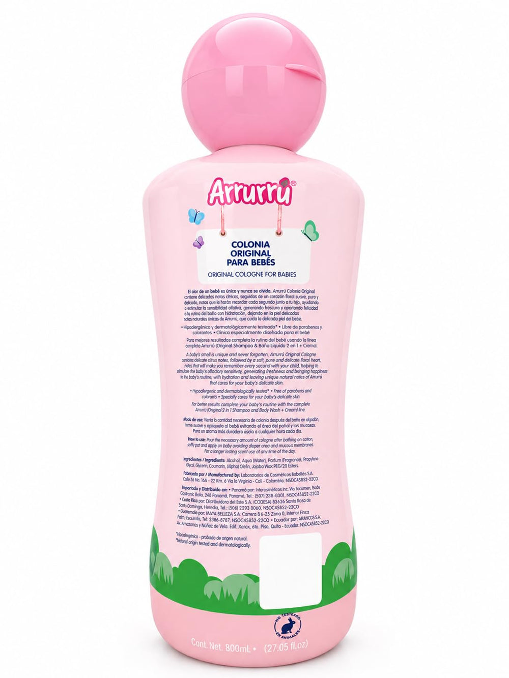 JETa Imports Arrurru on changing table with baby, demonstrating soft everyday freshness