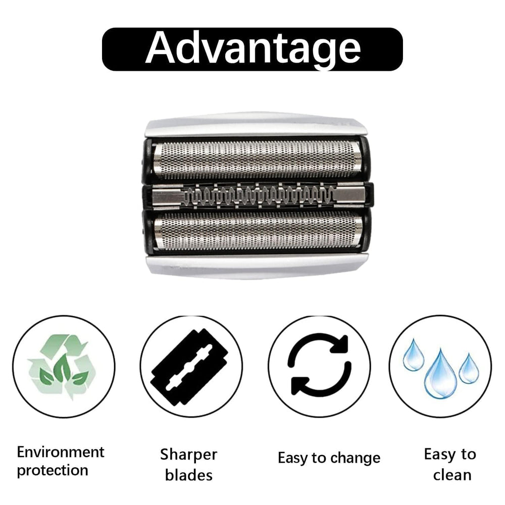 JIANCENGYU head installed on Braun Series 7 razor demonstrating compatibility