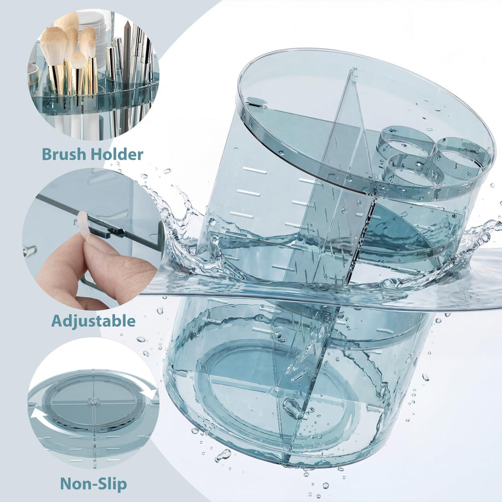 Jiavarry adjustable insert tray showing customizable height for tall bottles