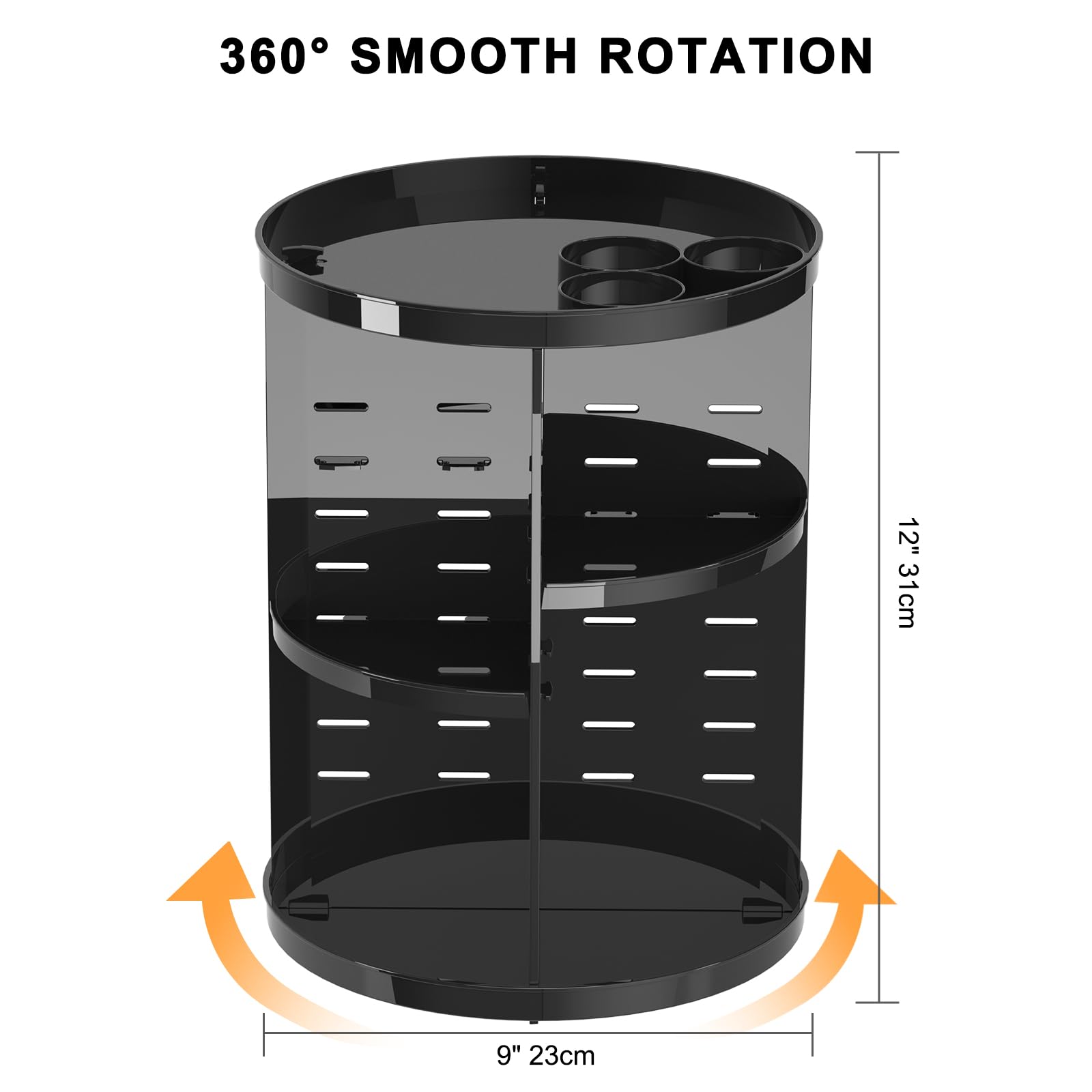 Jiavarry profile showing adjustable layers for tall and short items