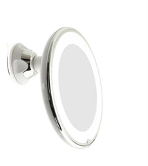 JiBen front view mounted mirror showing bright magnified clarity benefit