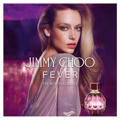JIMMY CHOO Fever close-up of glass and liquid showing rich color and luxe texture