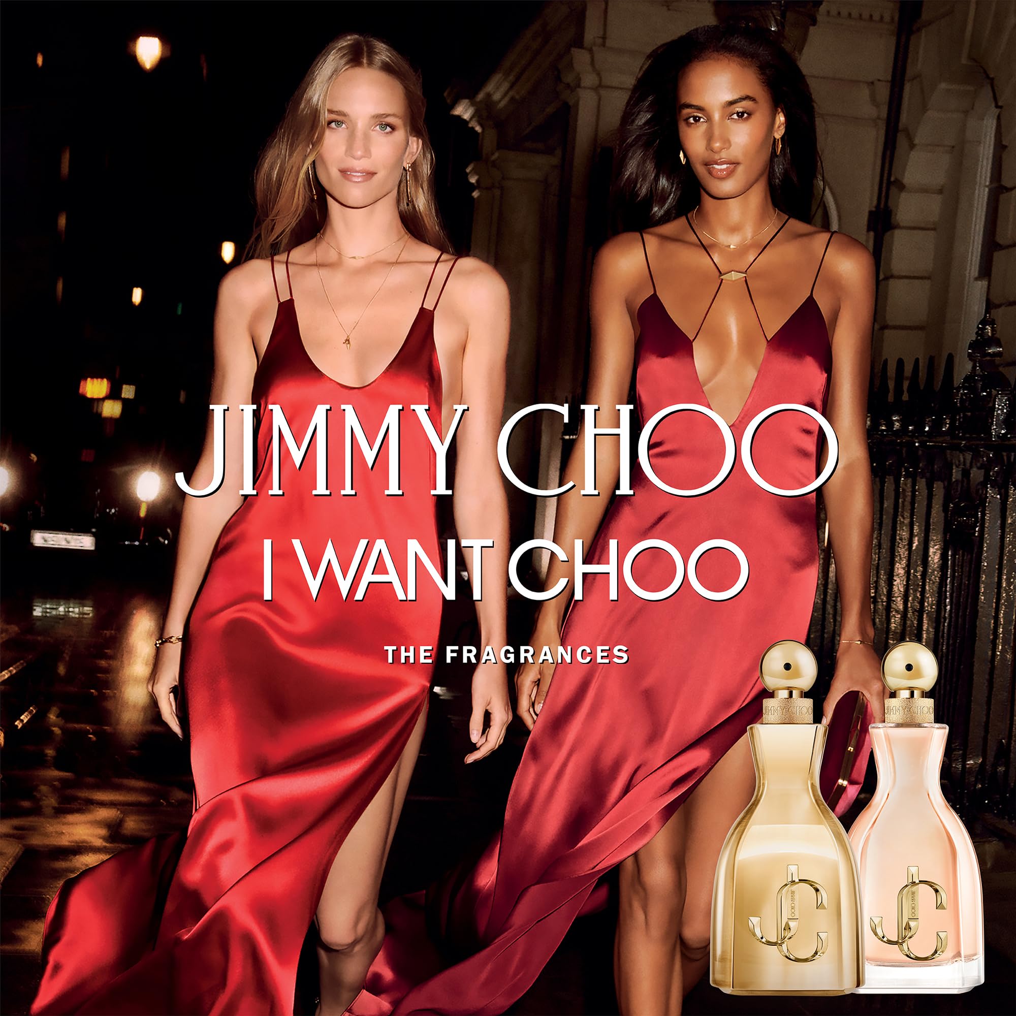 JIMMY CHOO spritz on wrist demonstrating wear and warm projection