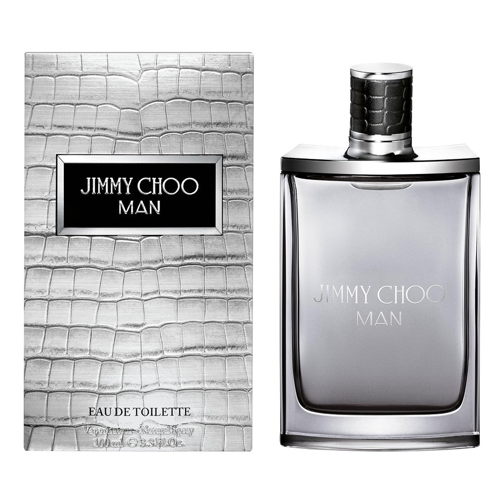 Jimmy Choo close-up of brushed matte silver finish emphasizing premium detail
