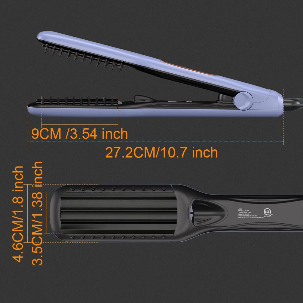 JINRI barrel close-up ceramic surface highlighting even heat for smooth volume