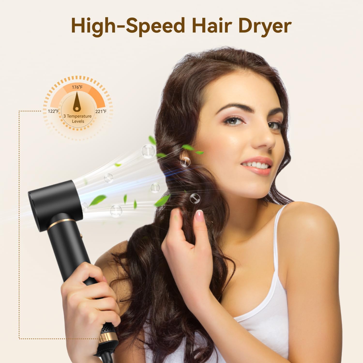 JINYAWA in a bathroom lifestyle scene demonstrating easy at‑home salon results