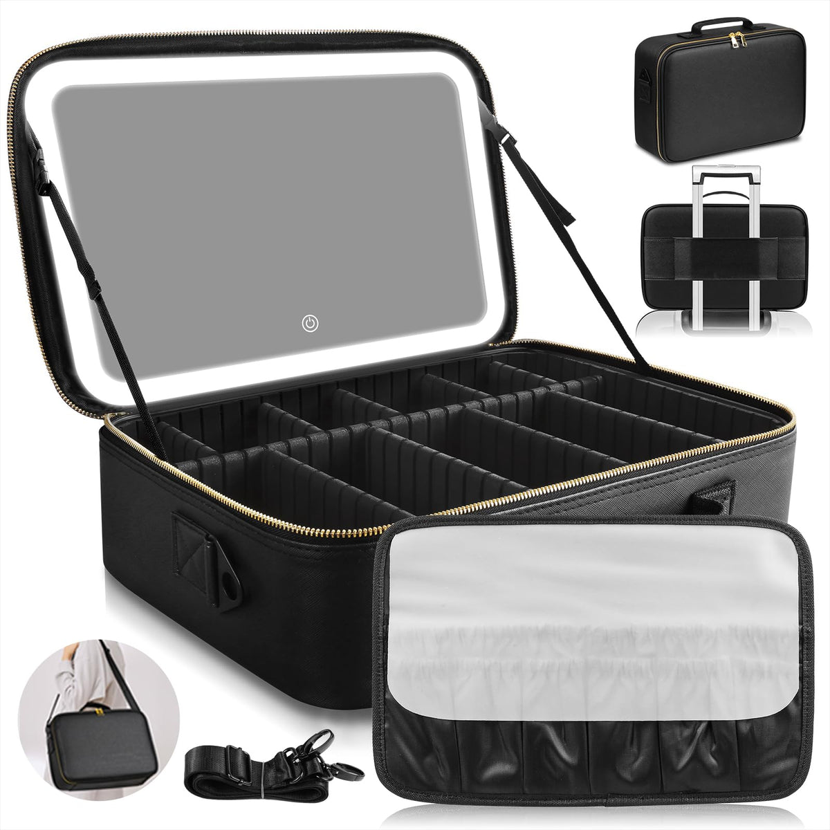 JJhxr front view open shows organized storage and travel-ready style