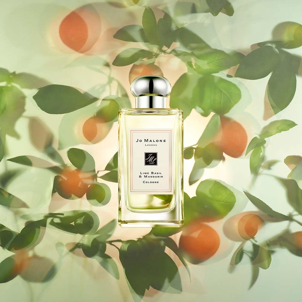 Jo Malone lifestyle scene of cologne on dresser offering wearable everyday freshness