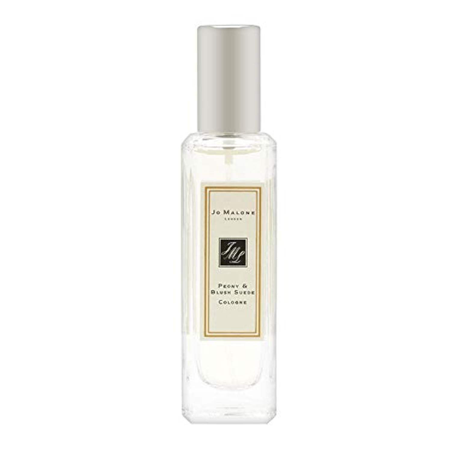 Jo Malone front bottle view showing elegant label and compact 1.0 oz size benefit