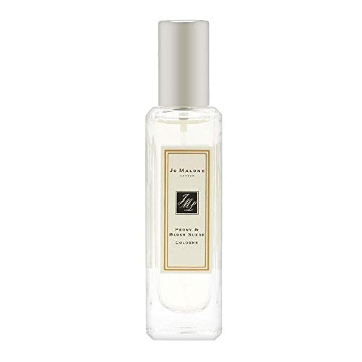 Jo Malone front bottle view showing elegant label and compact 1.0 oz size benefit
