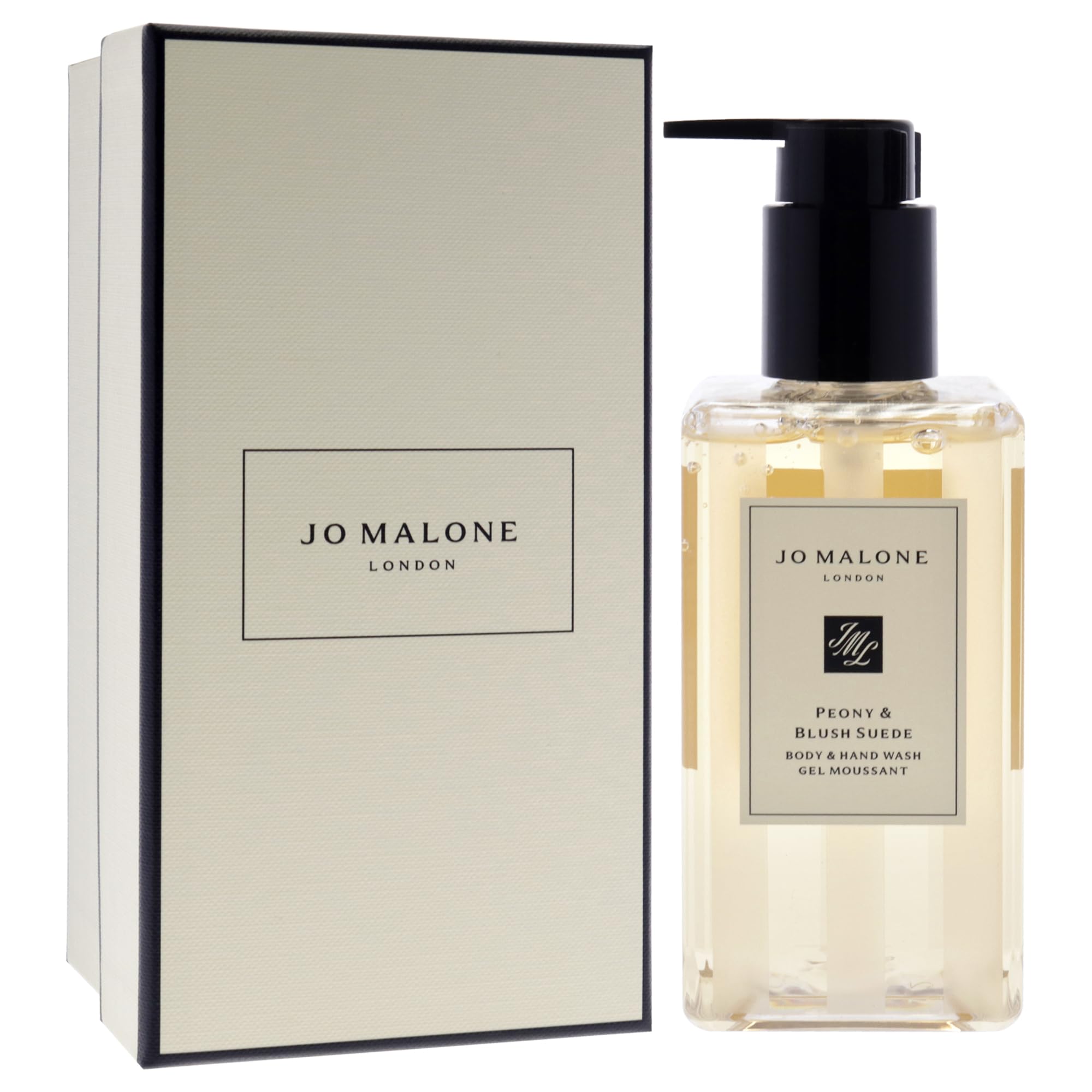 Jo Malone creamy lather texture on hand showing soft moisturizing effect