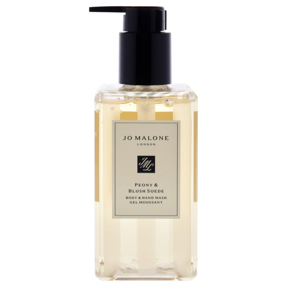 Jo Malone pump close-up demonstrating easy dispensing and control