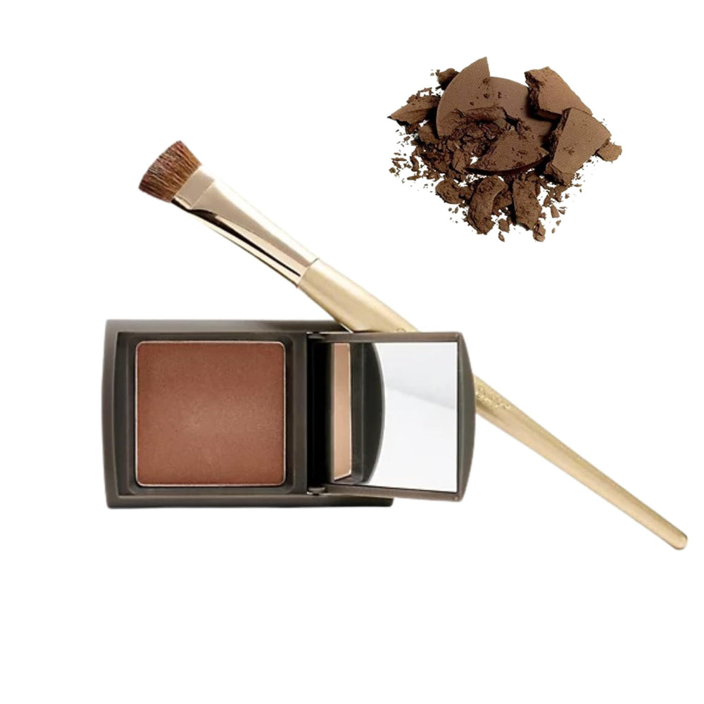 Joan Rivers front packaging showing compact red root powder and brush for quick coverage