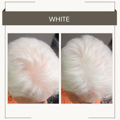 Joan Rivers open jar close-up of powder texture for even scalp coverage