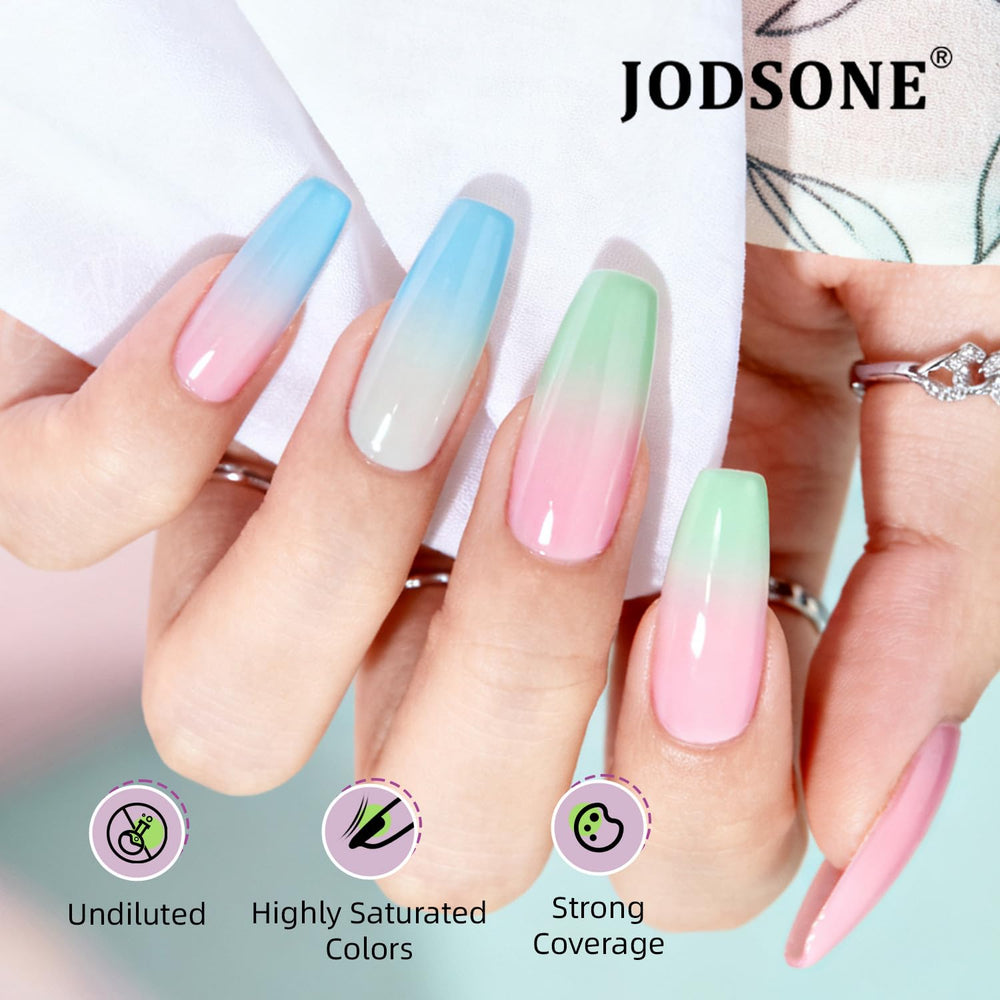JODSONE close-up of gel texture highlighting smooth, even application