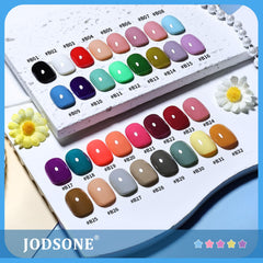 JODSONE closeup brush stroke demonstrating smooth coverage and rich pigment