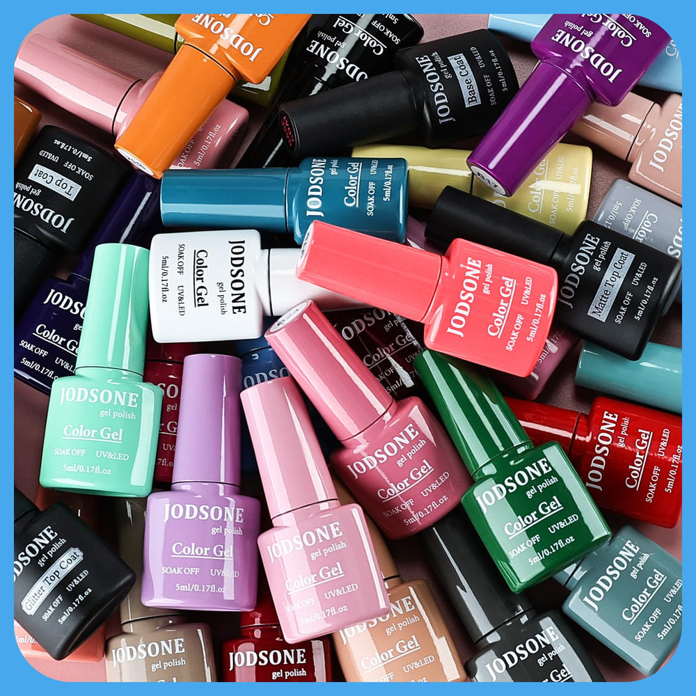 JODSONE color swatch fan displaying 32 shades for easy color selection