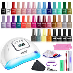 JODSONE front packaging showing full 32-color kit and accessories for convenience