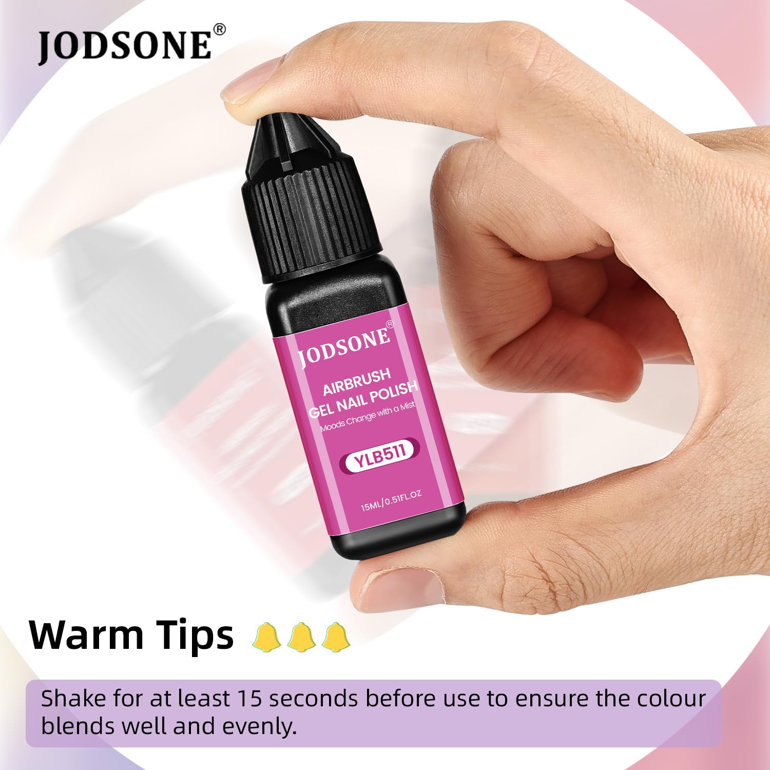 JODSONE home salon lifestyle setup showing easy professional results