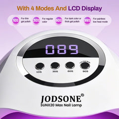 JODSONE LCD display and buttons providing clear timers and easy control