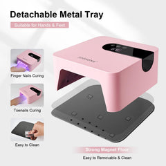 JODSONE LED array detail highlighting evenly distributed beads for consistent cures