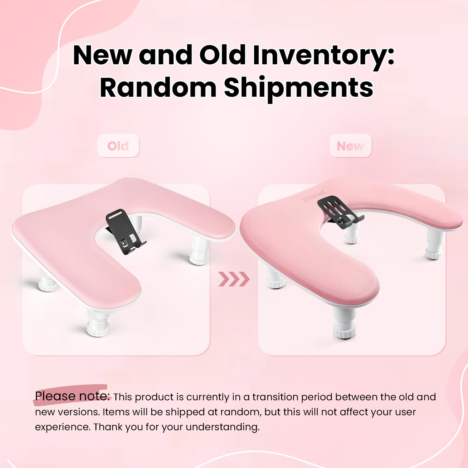 JODSONE lifestyle home manicure setting showing portable salon-quality rest