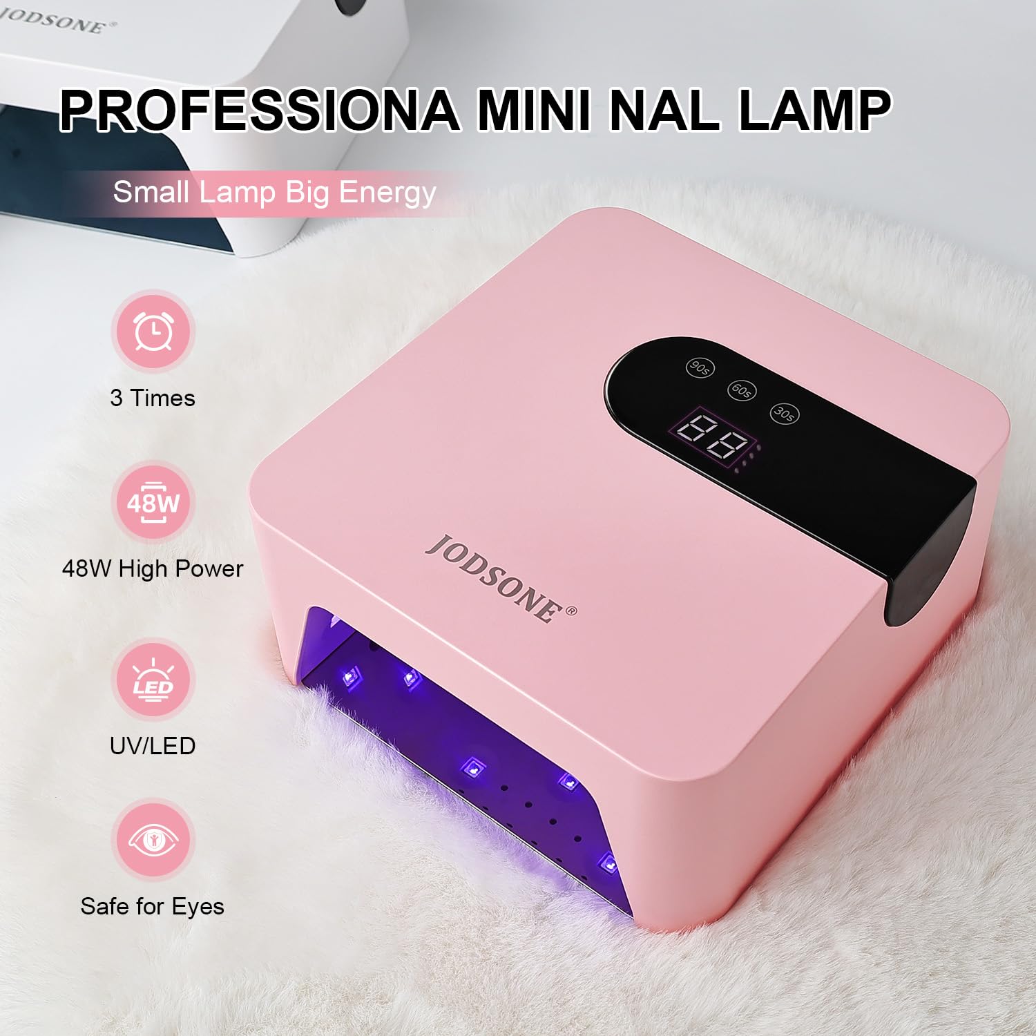 JODSONE lamp in a portable kit showing travel readiness and organized storage