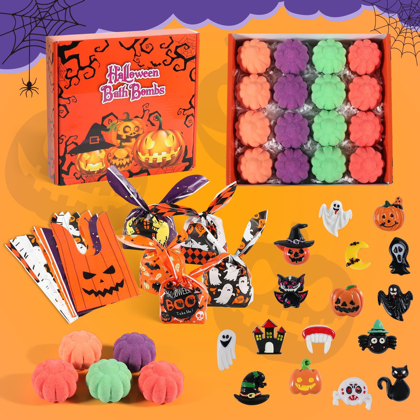 JOFEI kids enjoying Halloween bath time, festive and engaging family moment