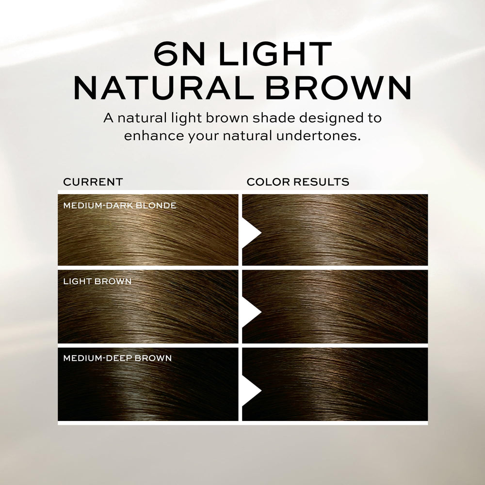 John Frieda foam being applied to roots for even salon-quality coverage
