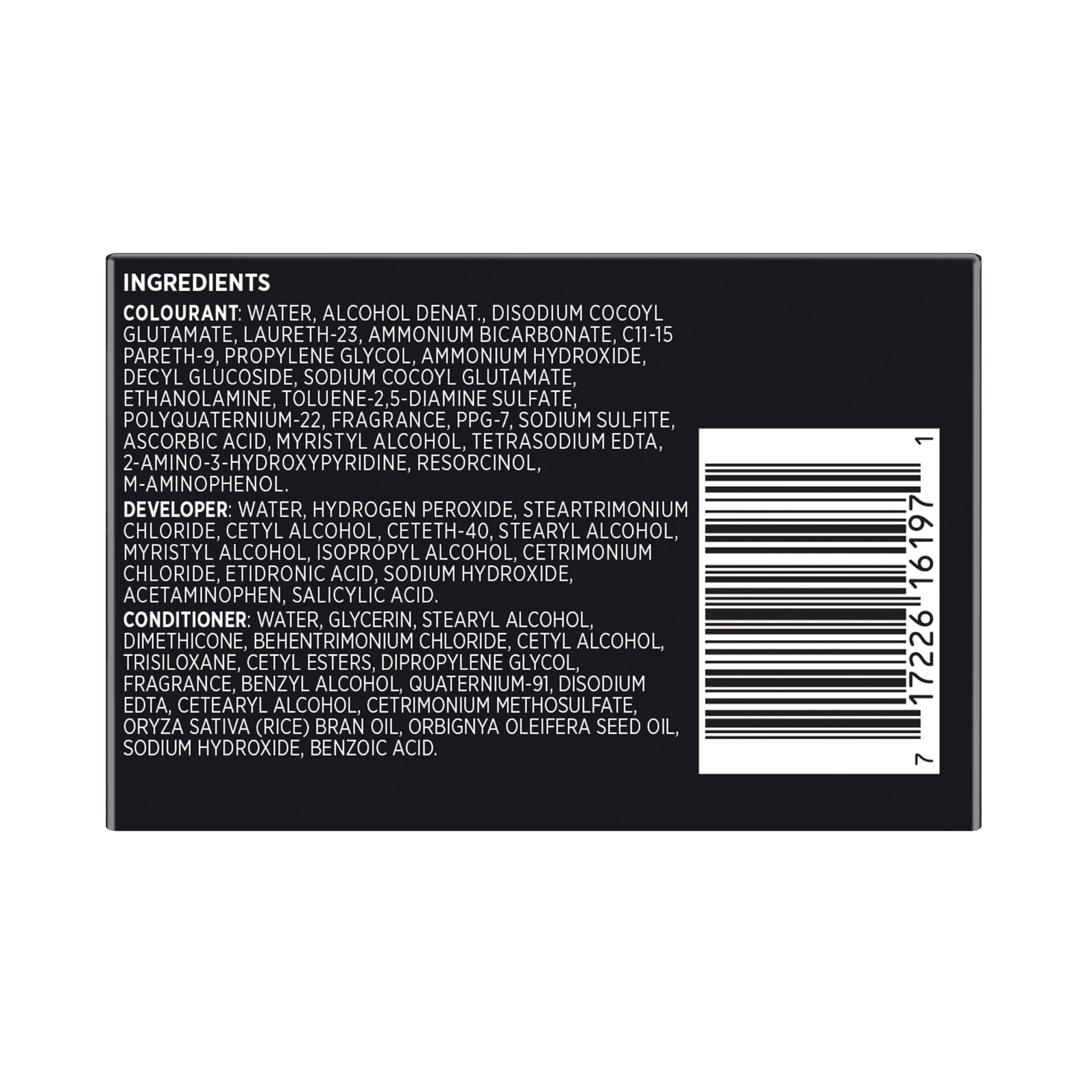 John Frieda hair strand swatch showing 6N natural light brown tone