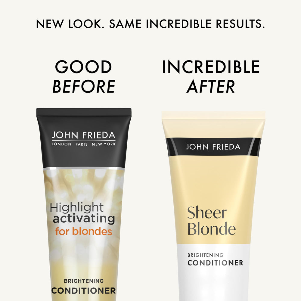 John Frieda back label with ingredients and directions for safe use