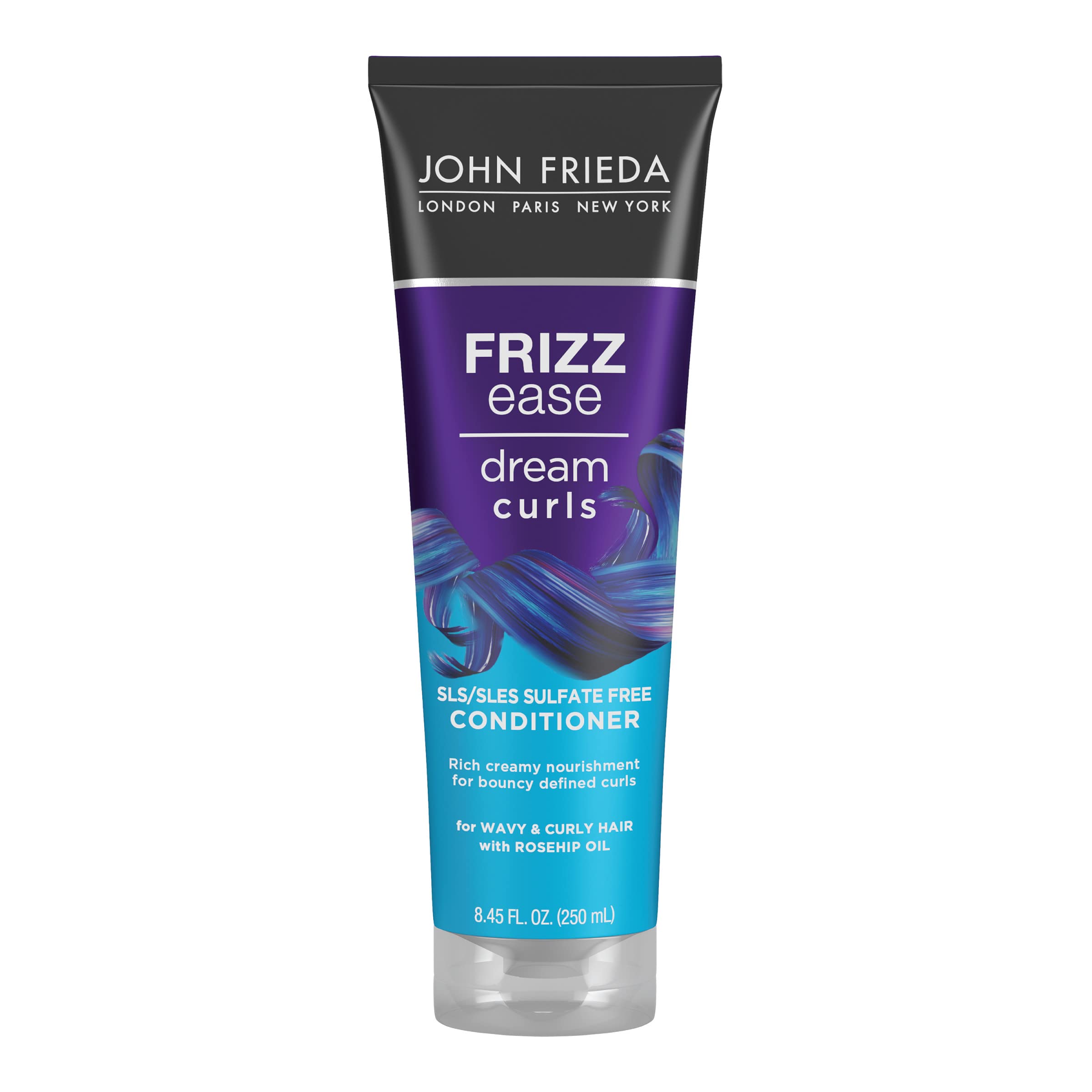 John Frieda front bottle view showing clean branding and benefit