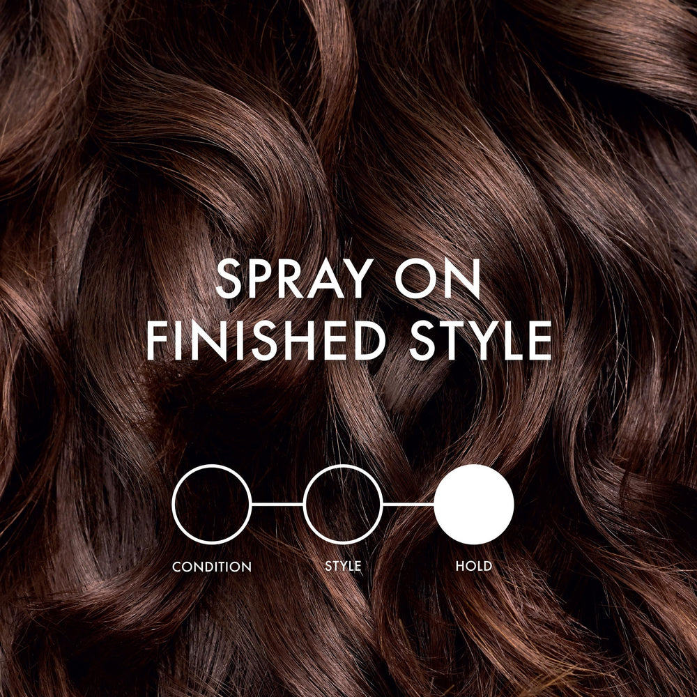 John Frieda before and after images showing frizz reduction
