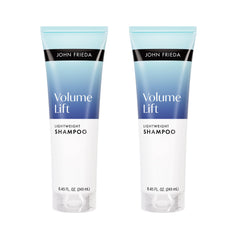 John Frieda front packaging showing volume lift benefits
