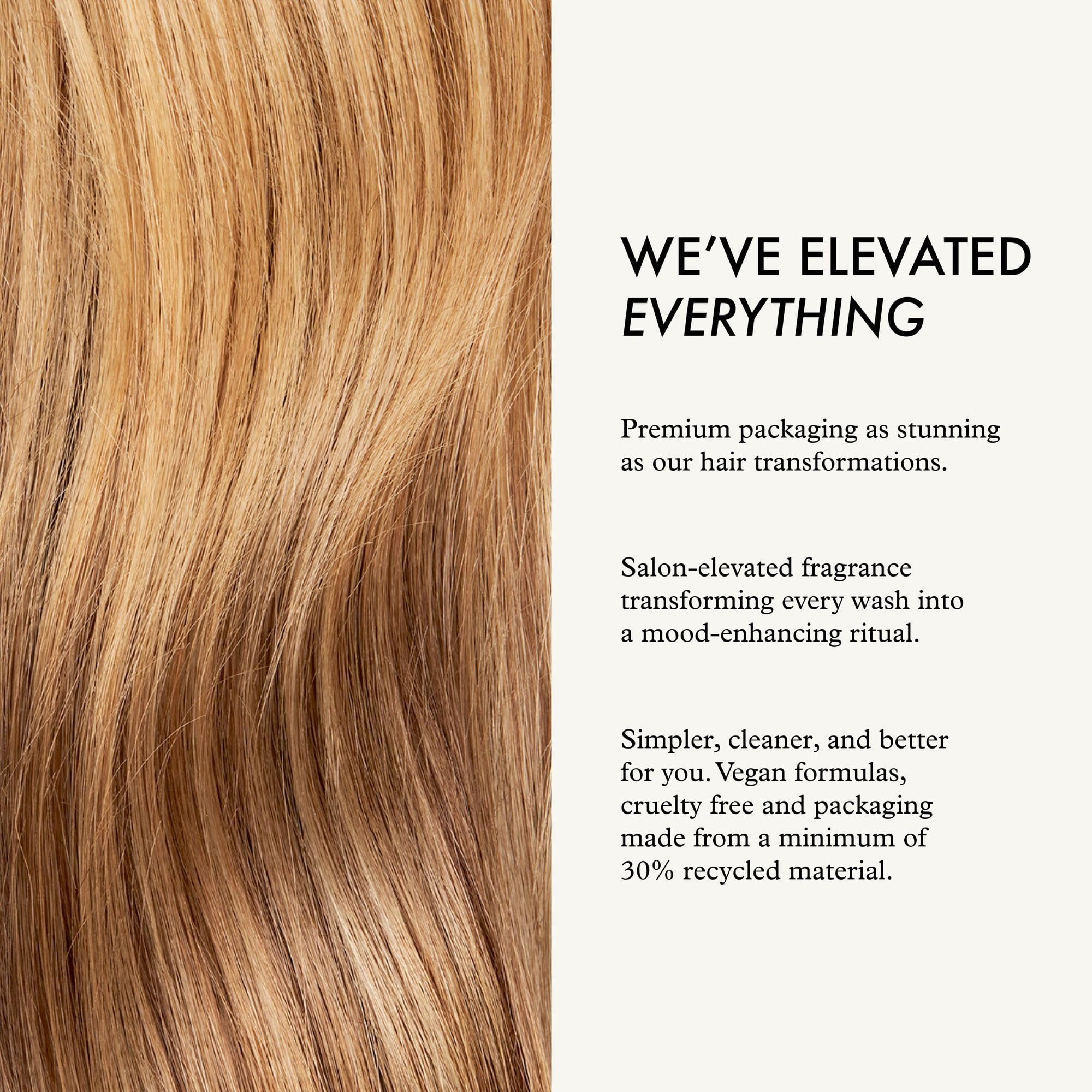 John Frieda spray action on hair demonstrating even mist for controlled lightening