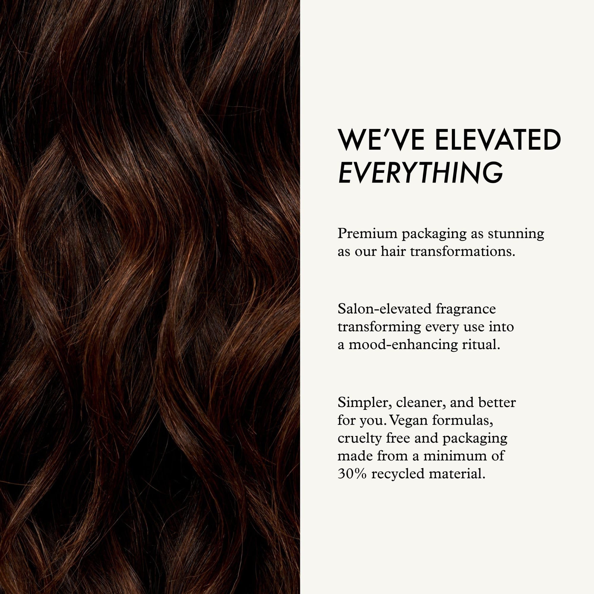 John Frieda mousse texture in palm showing lightweight, non-sticky foam