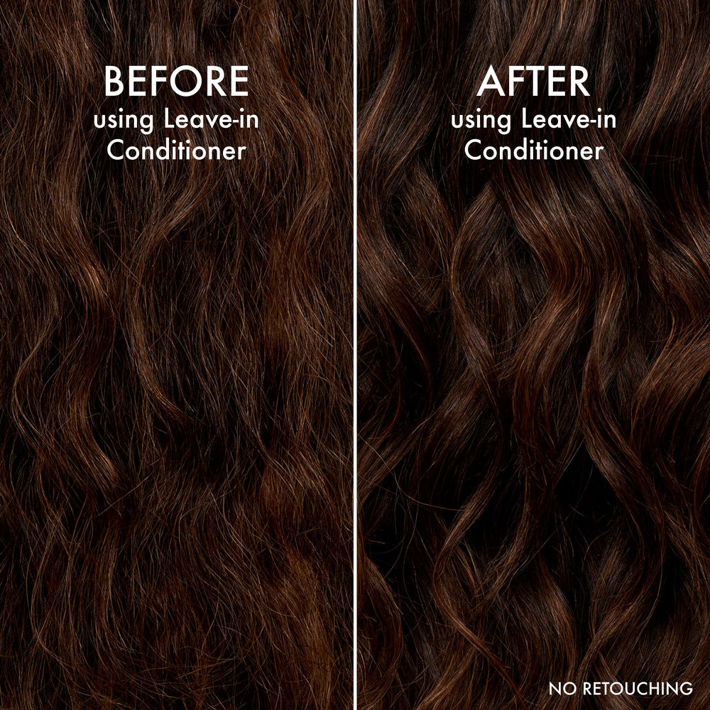 John Frieda paired with shampoo and conditioner for a complete routine benefit