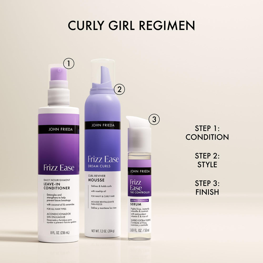 John Frieda two-pack presentation showing value and storage-ready packaging