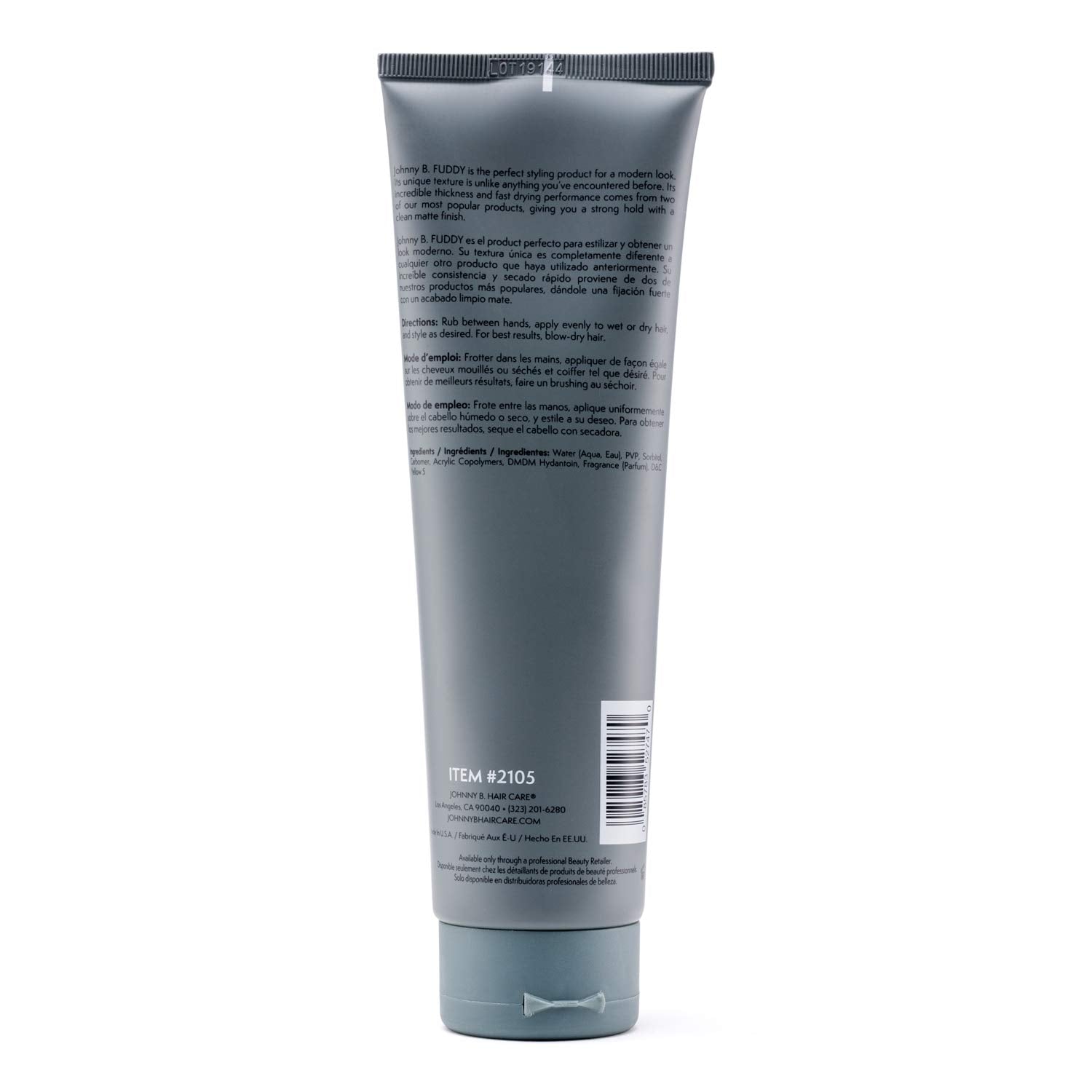 JOHNNY B. gel texture closeup highlighting thick, fast-drying consistency