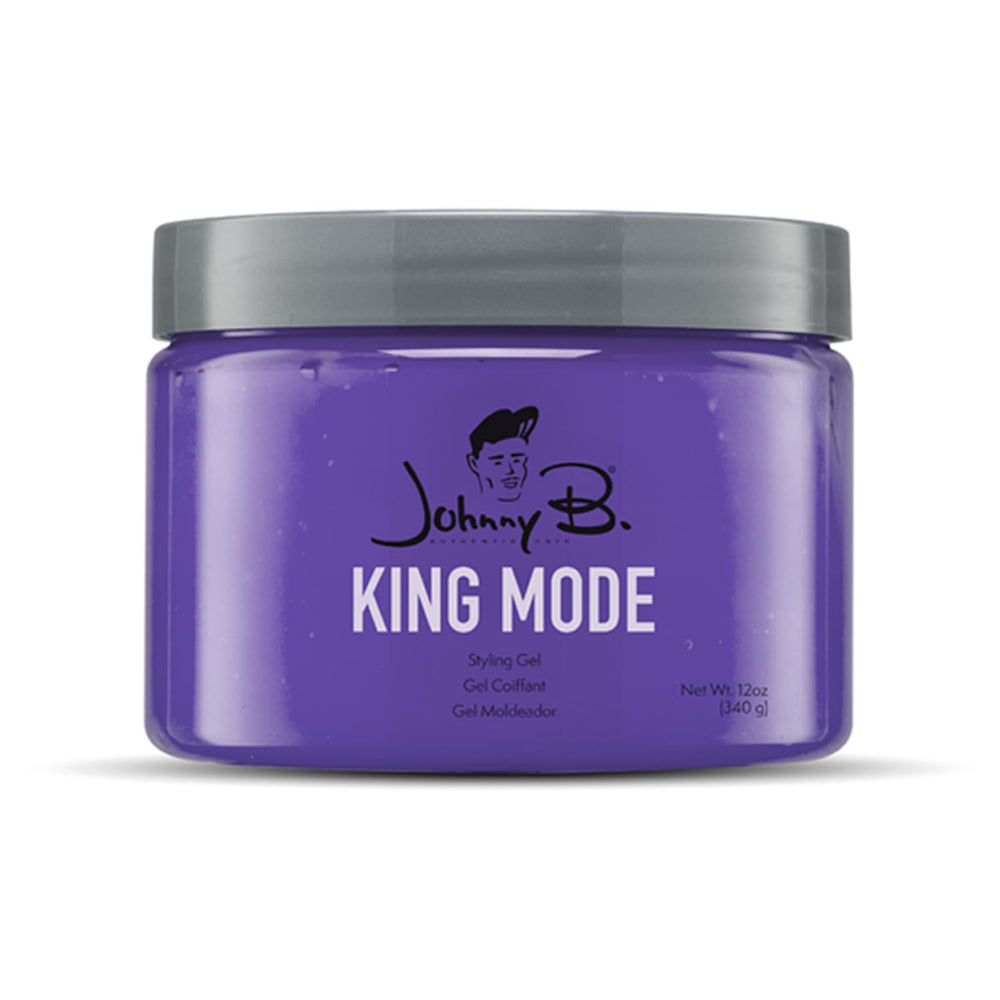 JOHNNY B. gel texture on fingertip displaying thick viscosity and smooth, no-flake finish