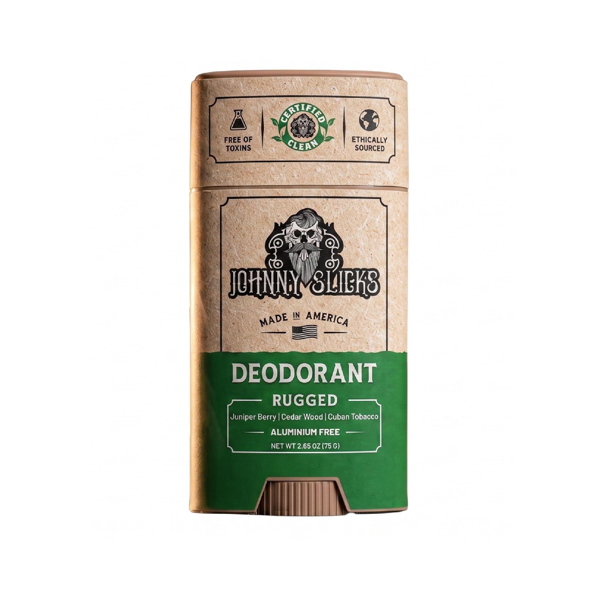Johnny Slicks front packaging showing clean branding and benefits