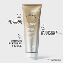 Joico creamy conditioner texture on hand showing lightweight hydration