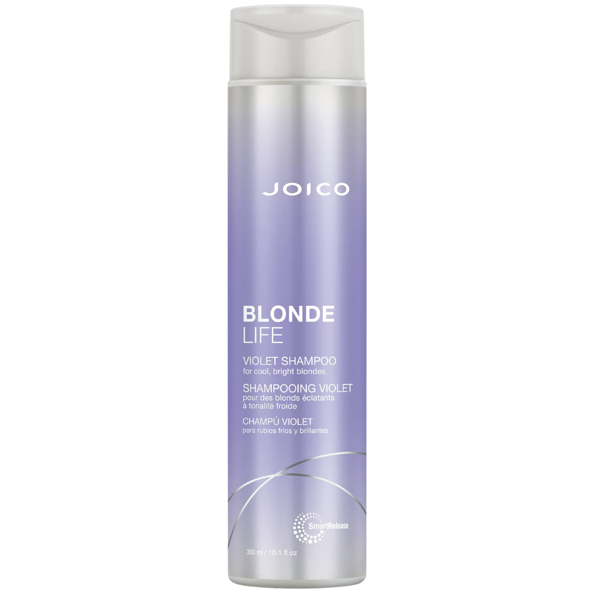 Joico bottle front view showing label and cool-tone benefit