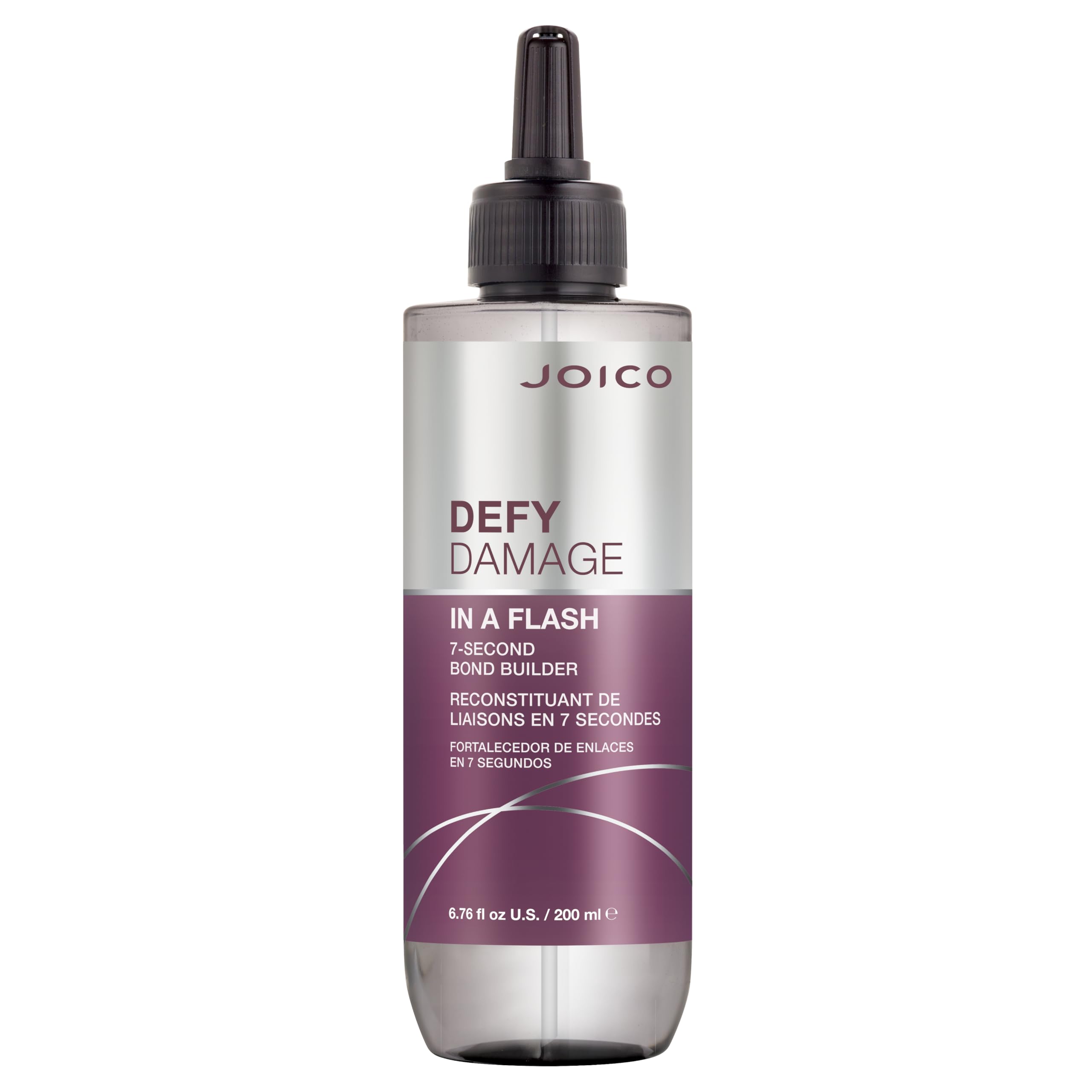 Joico front packaging showing the bond builder bottle and label benefits
