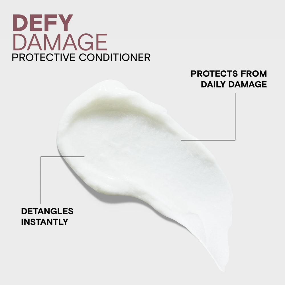 Joico applied to wet hair illustrating easier detangling and reduced breakage