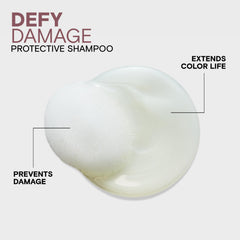 Joico shampoo in hand demonstrating texture and easy application benefit