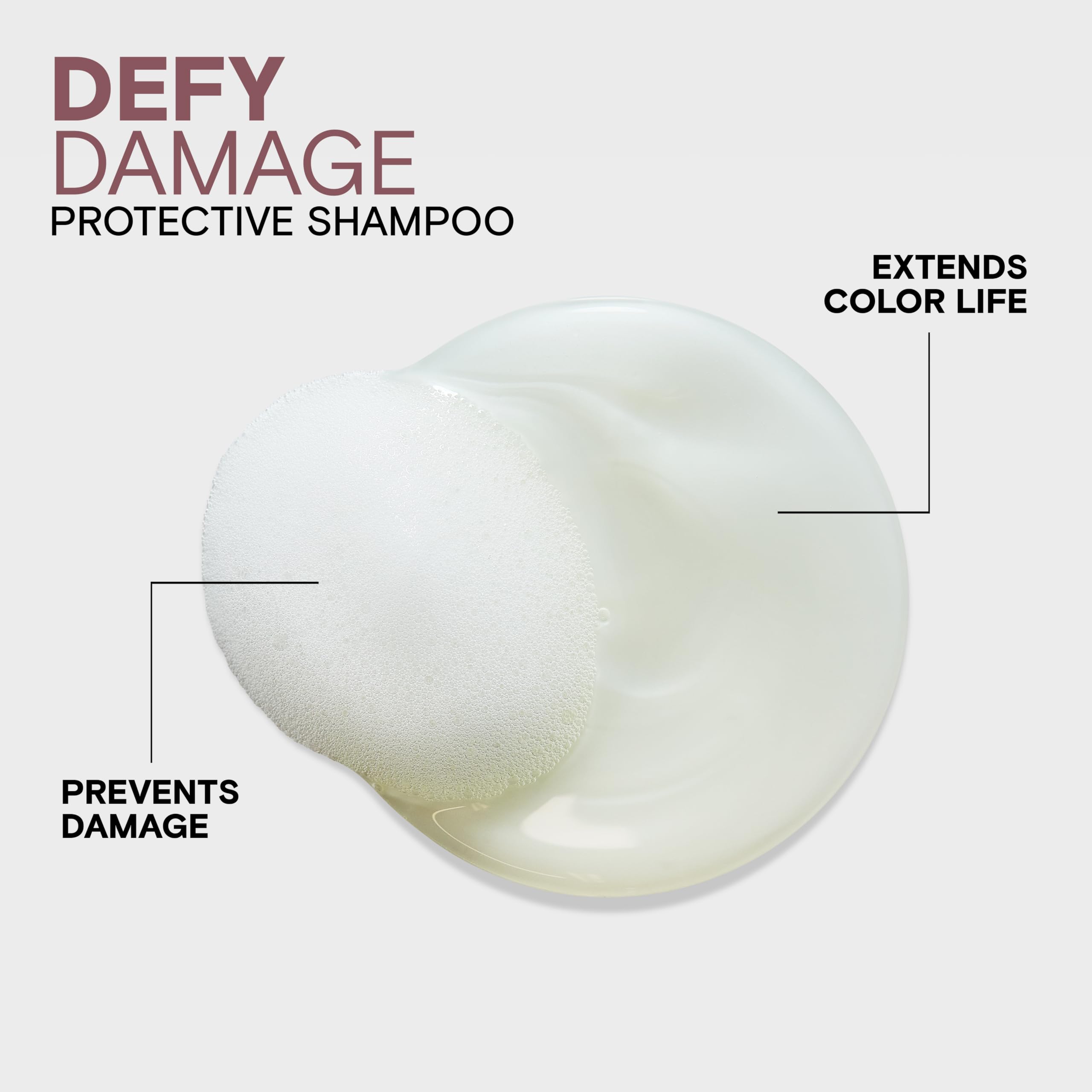 Joico shampoo applied to wet hair improving detangling and softness